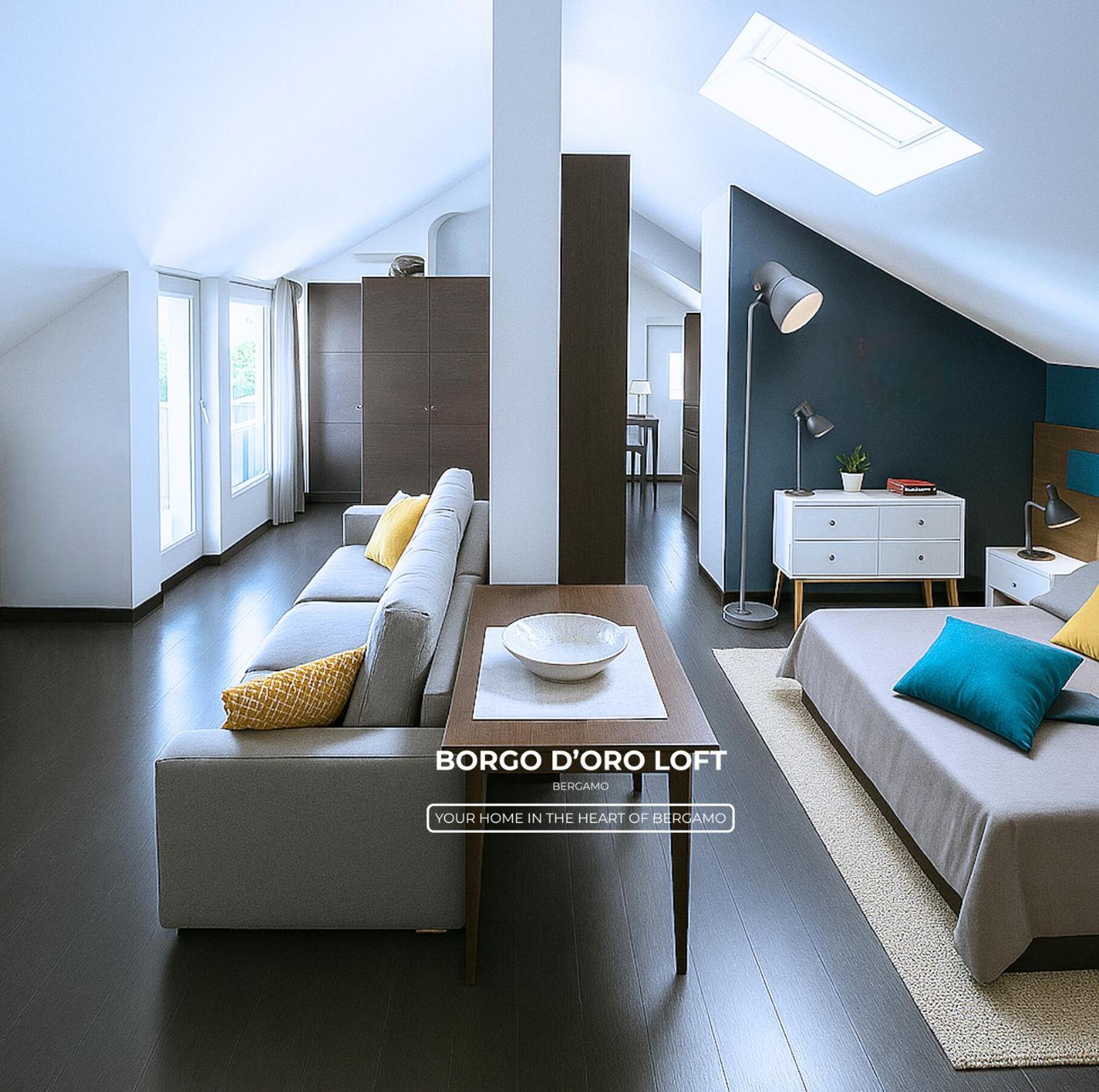 Borgo D'Oro Loft Apartment Bergamo Luaran gambar